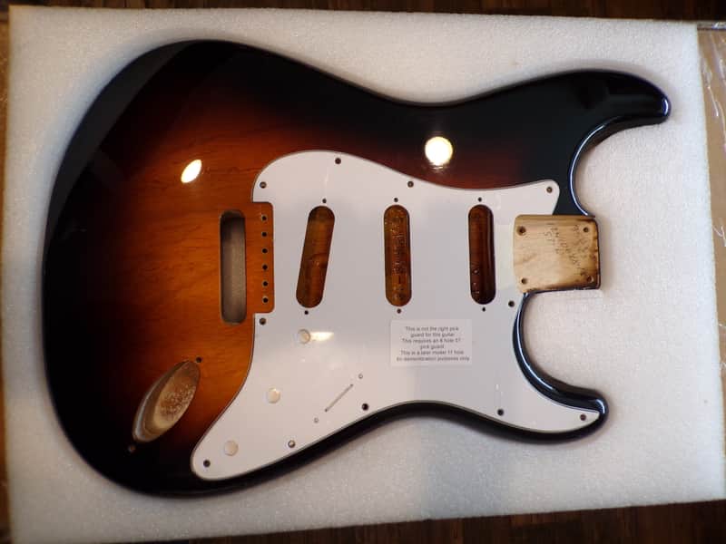 Fender Custom Shop 1957 Stratocaster Body NOS  Tobacco Sunburst Ash - 4.0 lbs image 1