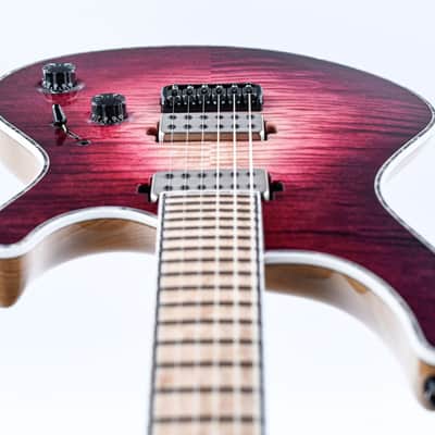 Mayones Regius 6 Natural Fade Red Burst image 12