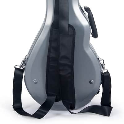 Crossrock F Body Mandolin Sturdy Hard Case with Backpack Straps Unique Design ABS Molded Hardshell image 3
