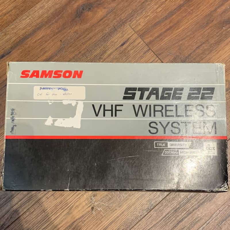 Samson Stage 22 VHF Wireless System (ACK 169) image 1