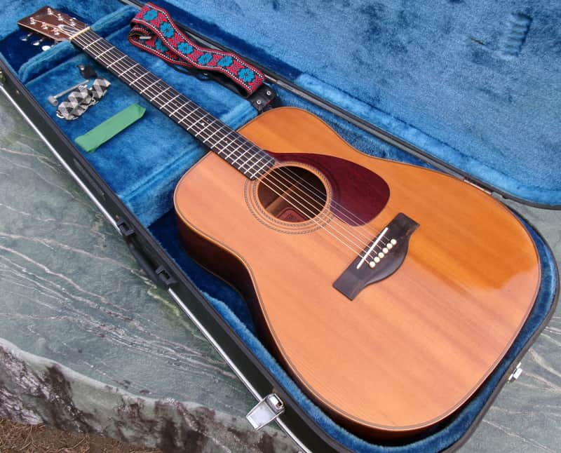 Yamaha FG-500 Red Label 1971 - Rare Japanese Vintage + Original