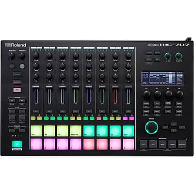 Roland  MC-707 GROOVEBOX 2024 - BLACK image 1