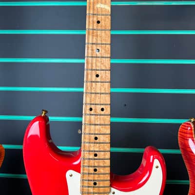 Fender Custom Shop 1956 Stratocaster NOS Fiesta Red 2006 Electric Guitar image 6