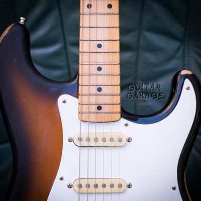 1997 Fender Japan 54 Vintage Reissue Stratocaster Sunburst | Reverb