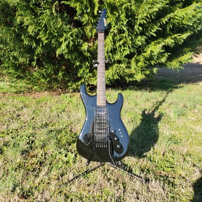 Holy grail evh era Kramer Pacer Carrera 1983 Black image 1
