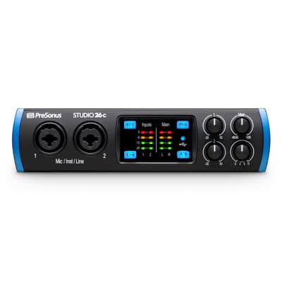 PreSonus Studio 26c USB-C Audio Interface Bundle with Mogami XLR Cable image 5