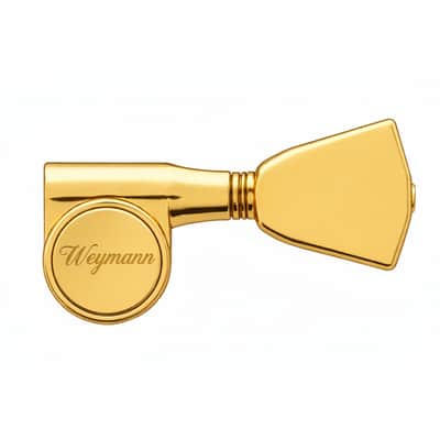 Weymann American Pro Guitar 24:1 Tuners GOLD for Strat Tele ESP Ibanez 6 in-line Tuning Machines ELECTRIC GUITAR image 1