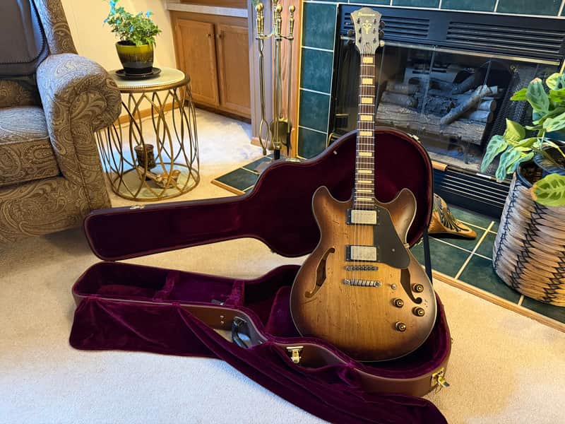 Ibanez ASV10A-TCL Artcore Vintage Series Tobacco Sunburst image 1