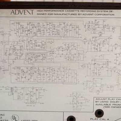 Advent 201 High Performance Cassette Recording System image 20
