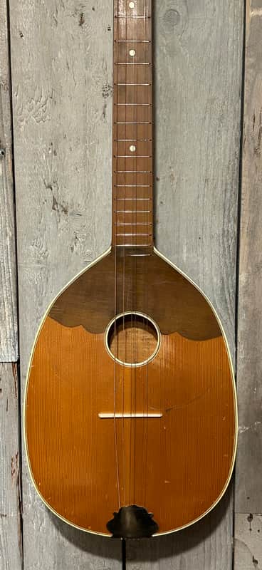 1970s Muzicka Naklada Tambure Brac Rare 8 String Lute from Croatia image 1