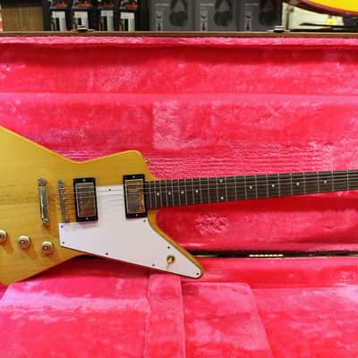 Epiphone '58 Korina Explorer 2023 - Aged Natural (White Pickguard)