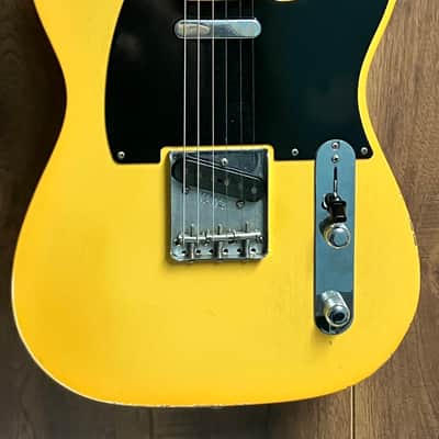 Fender Road Worn Telecaster Roadworn Tele Butterscotch Natural Blackguard 7.9 pounds image 1