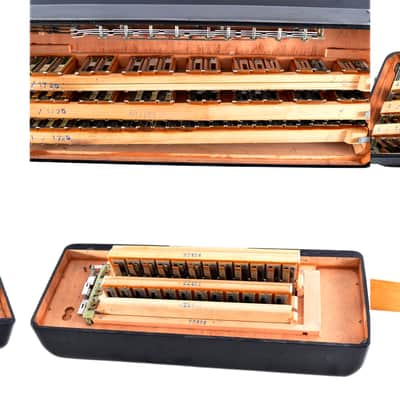 Vintage Top German Made LMM Accordion Hohner Verdi III M - 120 bass, 12 switches + Original Hard Case & Straps image 20