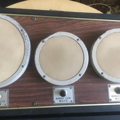 Super Rare Mica-Sonic Electronic Congo / Bongo / Wood Block Drum Machine image 4