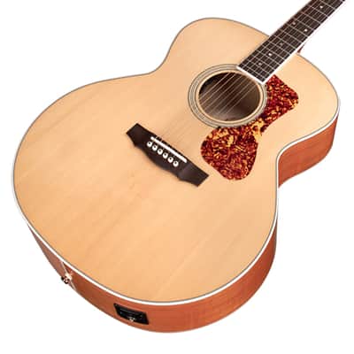 Guild  F-250E Deluxe Blonde Jumbo Acoustic Electric Guitar image 4