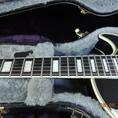 Edwards  E-LP-130CD/P "1954" Black Beauty with Case. WCR P90's! image 5