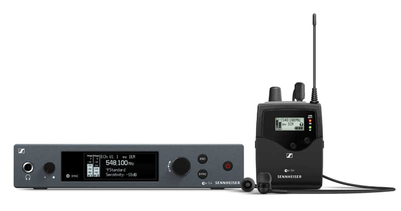 Sennheiser EWIEM-G4 ew IEM G4 Wireless Stereo Monitoring Set - A1 Band, 470-516 MHz image 1