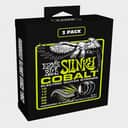 Regular Slinky Cobalt Electric Guitar String Set 3 Pack 10-46 Gauge Hi-magnetic reactive Co-Fe alloy