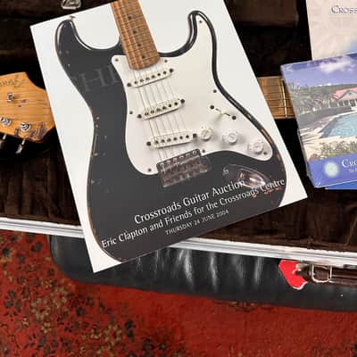 Fender Custom Shop Masterbuilt Chris Fleming Eric Clapton "Blackie" Tribute 2006 - Black Relic image 20