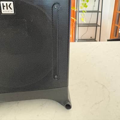 HK Audio Lucas Nano 300 Compact Stereo PA System with 3-Channel Mixer 2010s - Black image 4