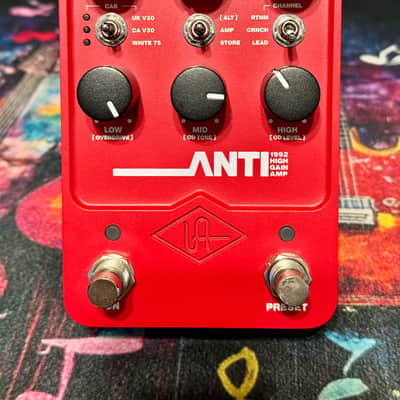 Universal Audio ANTI 1992 High Gain Amp 2024 - Present - Red image 1