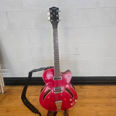 MEMORIAL DAY SALE: 15% OFF!!! Gretsch Historic Pre-Fender Gretsch G3150 Historic Series Streamliner Hollowbody — Peerless Korea — TV Jones Classic Plus & Magna'Tron — Hardshell Case Series Stream Liner Late 90s - early 2000s - Transparent Cherry image 2