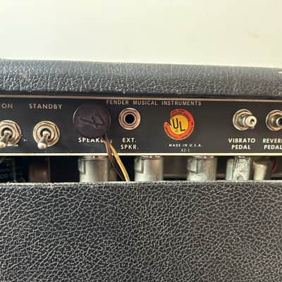 Fender Twin Reverb 2-Channel 100-Watt 2x12" Guitar Combo 1970 - 1971 - Silverface image 13