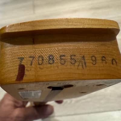 New Old Stock Open Box Fender Deluxe Maple Stratocaster Neck 22 Narrow Tall Frets 12" Radius image 6