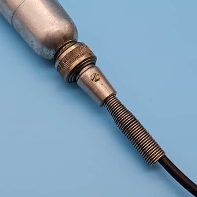 ☆Rare 1940s French SEM RJ1 Dynamic Microphone - Paris France Collectors Vintage Movie Prop Mic image 8