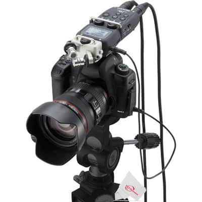 Zoom H5 4-Input / 4-Track Portable Handy Digital Recorder With Interchangeable X/Y Mic Capsule image 4