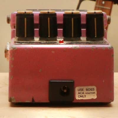 Boss HF-2 Hi Band Flanger (Green Label) 1985 - 1989 - Pink image 5