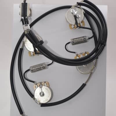 L5 Gibson ® or Epiphone ® Type Wiring Harness by JEL 525k CTS .022 Sprague Vitamin Q NOS image 3