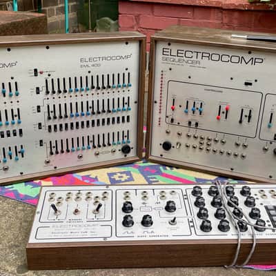 Electronic Music Laboratories ElectroComp EML-400/401 + EML 300 Controller  - Silver image 1