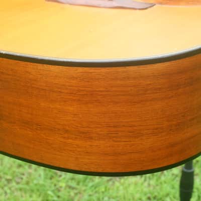 1990 Yairi semi-dreadnought size Acoustic Guitar 40-LO - Natural+Martin Hard Case image 14