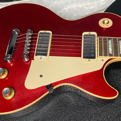 NEW! Gibson Custom Shop Limited Edition 1976 Les Paul Deluxe Reissue VOS Red Sparkle - 9.2lbs - G07565 image 3