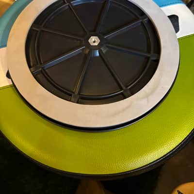 Remo Silentstroke Practice Pad - Tunable Black Silentstroke Drum Head 8" 2010s - Black image 2