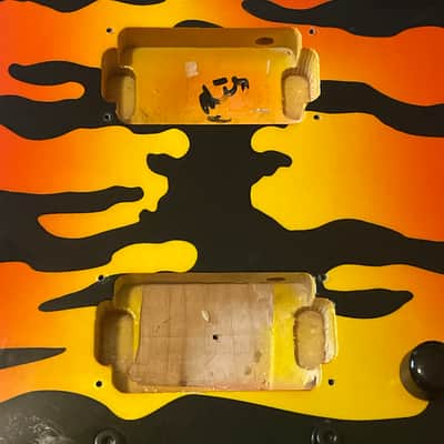 2020 Kramer Pacer Vintage Series Bengal Tiger Stripe Guitar Body Floyd Ready image 8