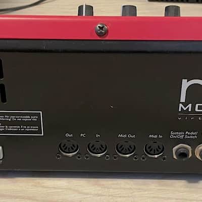 Nord Modular Rack Desktop / Rackmount Virtual Synthesizer 1997 - 2003 - Red image 2