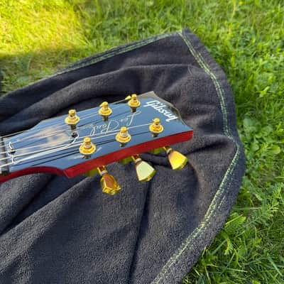 Gibson Les Paul Junior LPJ EMG upgrade gloss headstock upgrade left handed lefty image 14
