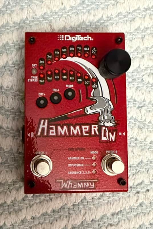 UNBELIEVABLE DEAL: DigiTech HammerOn 2025 - Present - Red for $199