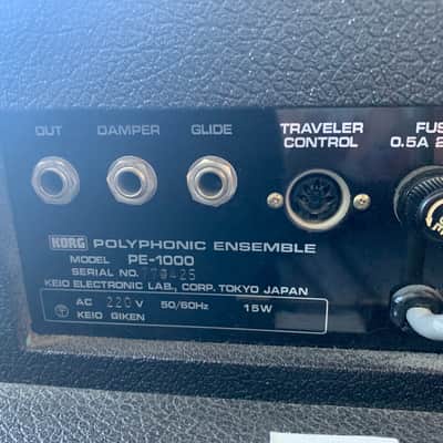 Korg PE-1000 1976-79 - black image 5