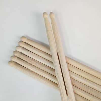 3 Pairs of (6pcs) Wooden Drum Sticks Hard Maple Drumsticks Accessories Percussion Instruments Kids/Student/Beginners Wood Tip Maple Drumsticks for Rock Band image 3