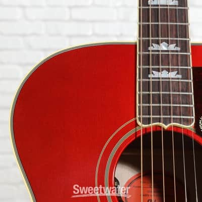 Gibson Acoustic SJ-200 Original Acoustic-electric Guitar - Burgundy Mist (SJ200BurMd1) image 6
