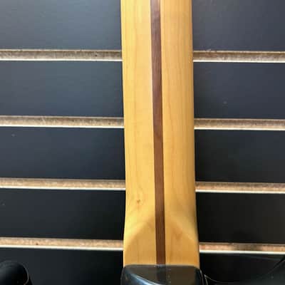2004 Fender American Deluxe Fat Stratocaster HSS with Rosewood Fretboard, Montego Black image 17