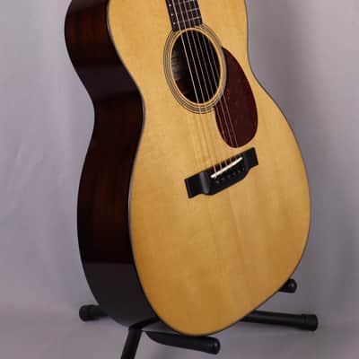 Bourgeois Country Body OM (Heirloom Series) Aged Tone Adirondack Top, Mahogany back and sides. image 6
