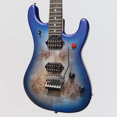 EVH 5150 Series Deluxe Poplar Burl Electric Guitar - Aqua Burst image 3