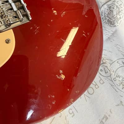 1989-1992 Squier II Standard Stratocaster Aged & Relic’d To Look Like A 50’s Custom Shop Factory Wired Tex/Mex Pickups CTS Pots Fender Case image 20
