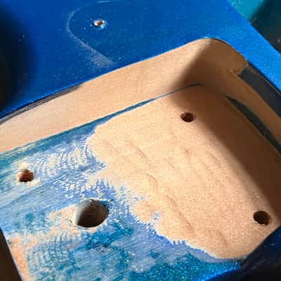 AXL Player Deluxe Electric Guitar Body Solid Wood LEFT HANDED image 3