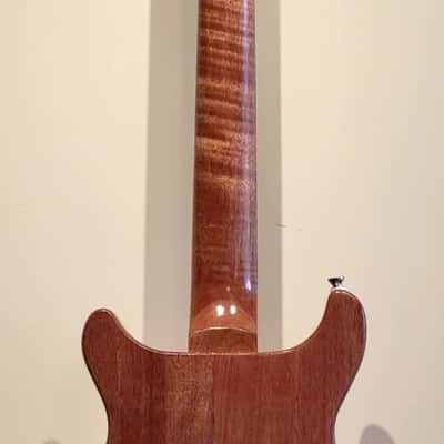 Custom Designed & Crafted Double Cutaway 1959 Les Paul Jr. Style-Matte White Howlite Stones Serial #069 2025 image 15