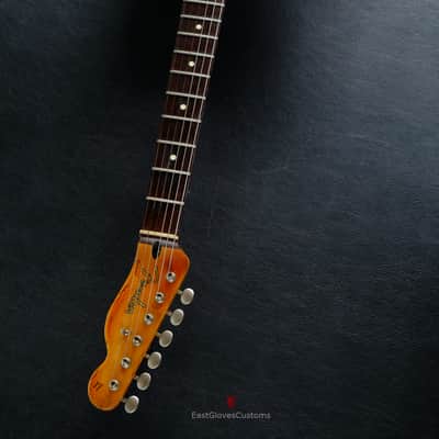 Fender Telecaster Nashville Deluxe Series Copper Gold with Gold Leaf ONE-OF-A-KIND Heavy Aged Relic image 19